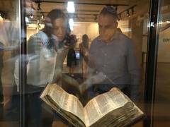 
      
      World’s oldest complete bible goes on display in Tel Aviv
      
      