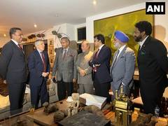 
      
      Congress MP Shashi Tharoor meets former Colombian Prez
      
      