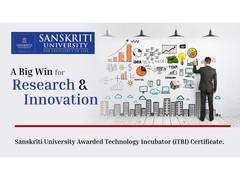 
      
      Sanskriti University Honored for Scientific Excellence
      
      