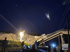 
      
      7 dead after bridge collapses over passenger train in Russia
      
      
