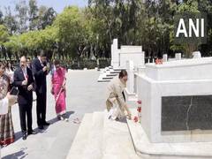 
      
      All-party delegation led pays tribute to Emir Abdelkader
      
      