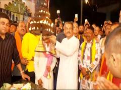 
      
      Dharmendra Pradhan attends Sital Sasthi Yatra in Sambalpur
      
      