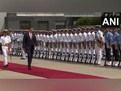 
      
      Paraguay President Santiago Peña Palacios arrives in Delhi 
      
      