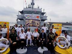 
      
      INS Darshak visits Vietnam to strengthen hydrographic ties
      
      