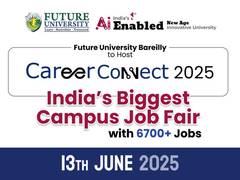 
      
      Future University Bareilly to Host CareerConnect 2025
      
      
