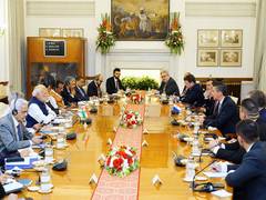 
      
      PM Modi, Paraguayan Prez Pena hold talks on agriculture, pharma
      
      