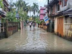 
      
      Flood situation in Assam's Sribhumi remains grim, 40,000 affected
      
      