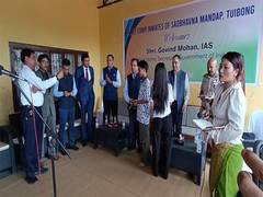 
      
      Manipur: Union Home Secretary, IB Chief visit relief centres
      
      