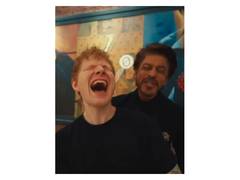 
      
      Ed Sheeran shares candid moments with SRK, Arijit Singh
      
      