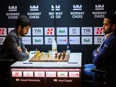 
      
      Gukesh beats Arjun; Fabiano Caruana leads after round 7
      
      
