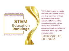 
      
      IISc Bangalore Ranked No. 1 in STEM Education Rankings 2025 
      
      