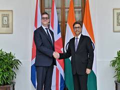 
      
      India, UK hold foreign office talks, launch Strategic Dialogue
      
      
