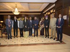 
      
      India's all-party delegation arrives in Brussels
      
      
