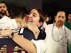
      
      RCB: Virat, Anushka seals IPL win with hugs, kisses
      
      