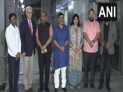
      
      All-party delegation led by JD(U) MP Sanjay Jha arrives in Delhi
      
      