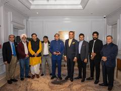 
      
      Tharoor-led delegation in Washington D.C. for key meetings
      
      