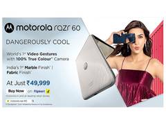 
      
      The motorola razr 60 with Impressive Features Goes on Sale 
      
      