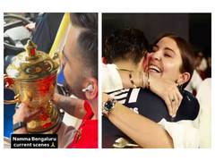 
      
      Anushka shares how Bengaluru crowd gives grand welcome to RCB 
      
      