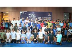 
      
      Over 550 players compete at Manav Rachna International School 
      
      