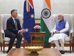 
      
      PM Modi meets Australian Dy PM Marles
      
      