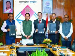 
      
      Uttarakhand govt signs three agreements in areas of social deve
      
      
