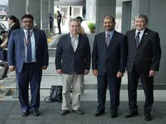
      
      Kyrgyz Republic FM Kulubaev arrives in India
      
      
