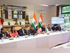 
      
      Belgium: All-party delegation conveys India's stance 
      
      