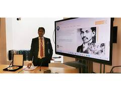 
      
      Gandhian Ethos Echoed in Scottish Parliament
      
      