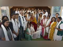 
      
      Indian parliamentary committee meets Dalai Lama
      
      