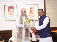 
      
      Chhattisgarh CM meets Union Home Minister Amit Shah in New Delhi
      
      
