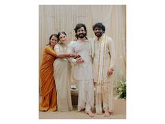 
      
      Nagarjuna shares Akhil Akkineni's wedding pics
      
      