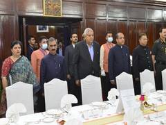 
      
      Vice President Dhankhar attends dinner hosted by Himachal Governor
      
      