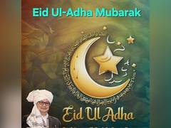 
      
      Rijiju greets Muslims on Eid-Al-Adha
      
      
