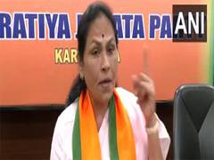 
      
      Union Minister Shobha Karandlaje slams Congress on stampede
      
      