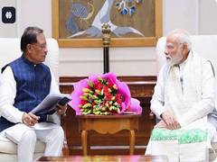 
      
      Chhattisgarh CM Sai meets PM Modi, discusses Bodhghat dam
      
      