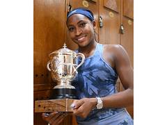 
      
      Coco Gauff stuns Aryna Sabalenka to lift her maiden French Open 
      
      