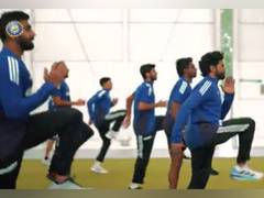 
      
      Team India kickstarts training, warm-up ahead of Eng Tests
      
      