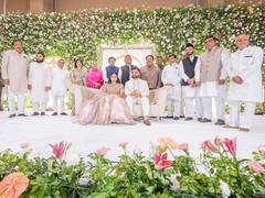 
      
      Akhilesh Yadav, Dimple Yadav bless Rinku Singh and Priya Saroj
      
      