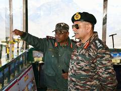 
      
      COAS General Upendra Dwivedi visits forward posts in Uttarakhand
      
      