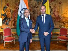 
      
      S Jaishankar welcomes Belgium’s support in combatting terrorism
      
      