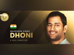 
      
      MS Dhoni becomes India's 11th inductee into ICC Hall of Fame
      
      