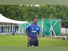 
      
      India's Sai Sudharsan solidifies his defensive technique 
      
      