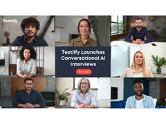 
      
      Testlify Launches Conversational AI Interviews 
      
      