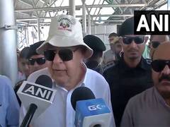 
      
      NC Chief Farooq Abdullah returns to Srinagar from Katra
      
      