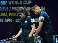 
      
      Manu Bhaker finishes sixth in 25m pistol at ISSF World Cup
      
      