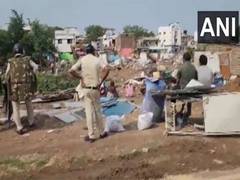 
      
      MP: Anti-encroachment drive in Khandwa razes 100 illegal houses
      
      