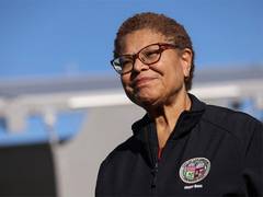 
      
      LA Mayor Bass slams immigration raids as 'political retribution' 
      
      