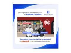 
      
      Aamukh Capital Launches with First Investment in GoodGudi
      
      