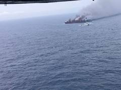 
      
      ICG, IAF contain blaze on cargo ship off Kerala coast
      
      