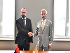 
      
      Jaishankar holds talks on regional developments with Armenian FM
      
      